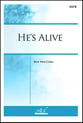 He's Alive SATB choral sheet music cover